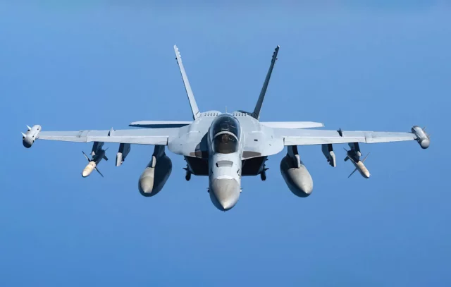 Aviones de ataque electrónico EA-18G Growler merodean Venezuela