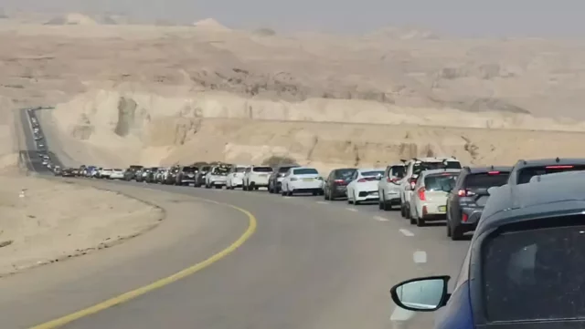 Fuertes lluvias en el sur de Israel causan cierres de rutas