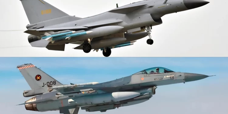 El J-10 de China: ¿Una copia barata del F-16 israelí?