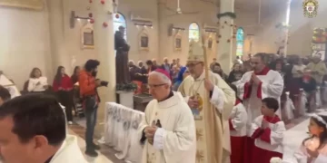 Patriarca latino preside misa de Navidad en única iglesia católica de Gaza
