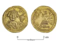 Monedas de oro de 1400 años halladas en monasterio cristiano del desierto de Judea