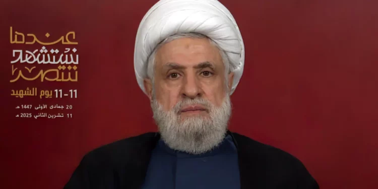 Líder de Hezbolá afirma que el desarme del grupo terrorista no “redunda en interés del Líbano”