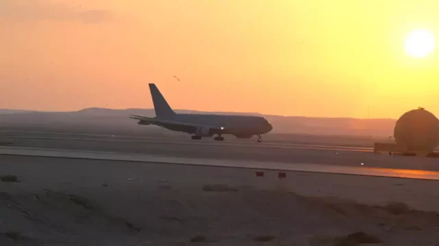 Lluvias intensas dañan infraestructura en la Base Aérea Ovda