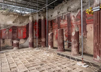 Hallan en Pompeya una obra que revela el secreto del hormigón romano