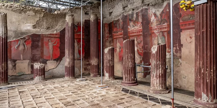 Hallan en Pompeya una obra que revela el secreto del hormigón romano