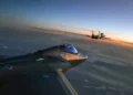El F-22 Raptor destruye al Su-35 antes de que el piloto ruso lo note