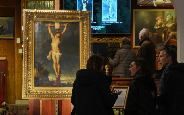 Pintura perdida de Rubens que representa la crucifixión se vende por $2,7 millones