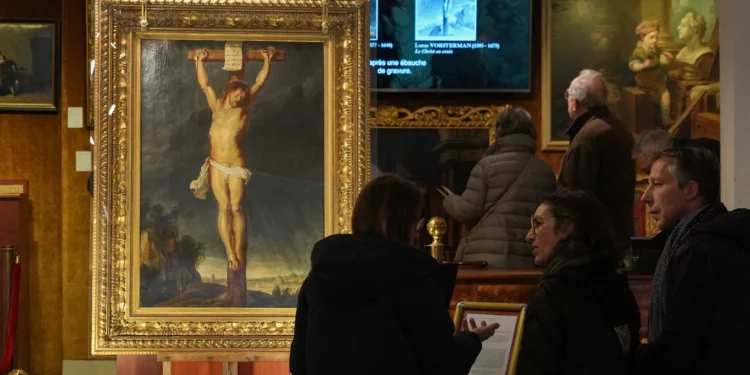 Pintura perdida de Rubens que representa la crucifixión se vende por $2,7 millones