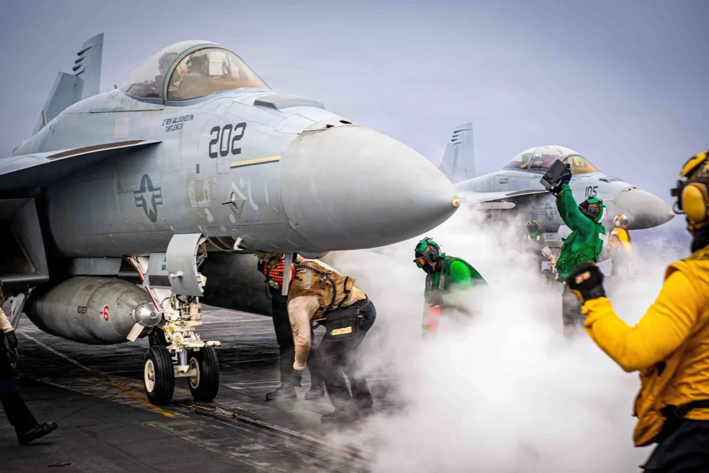 Super Hornet ensayan ataques en Venezuela desde el USS Gerald R. Ford