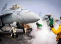 Super Hornet ensayan ataques en Venezuela desde el USS Gerald R. Ford