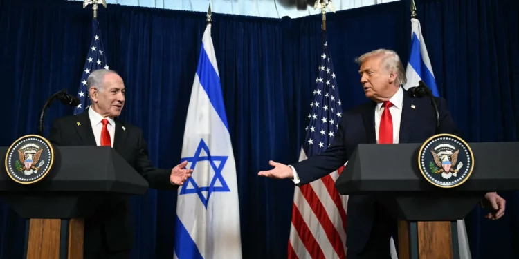 Trump afirma que en Israel hay “mucha envidia” hacia Netanyahu