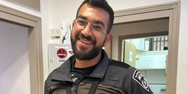 Oficial de policía, sargento mayor Ran Gvili (Cortesía)