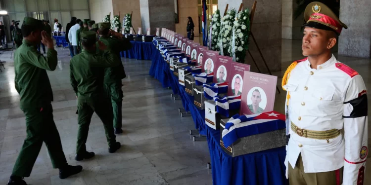 Restos de 32 oficiales cubanos muertos durante captura de Maduro son repatriados