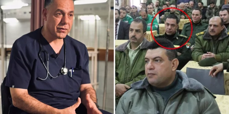 Director de hospital de Gaza aparece con uniforme de Hamás