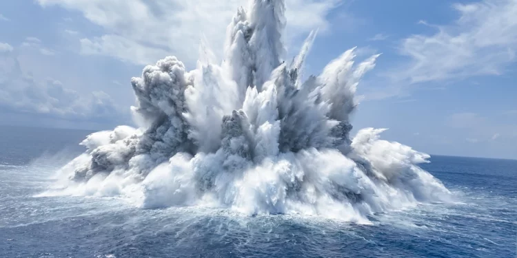 Corea del Norte prueba su arma nuclear submarina Haeil-5-23