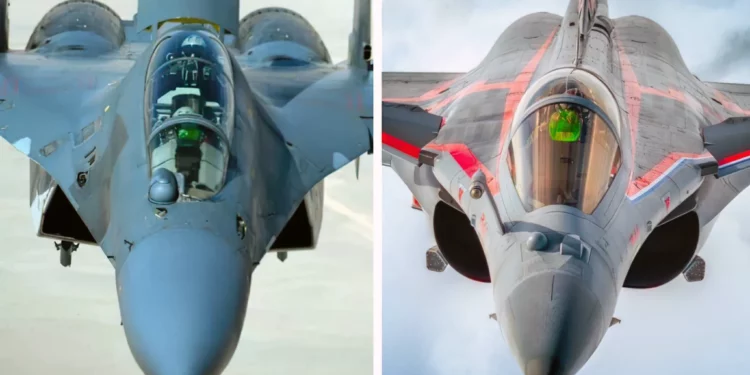 China enfrenta al J-16 contra Rafale