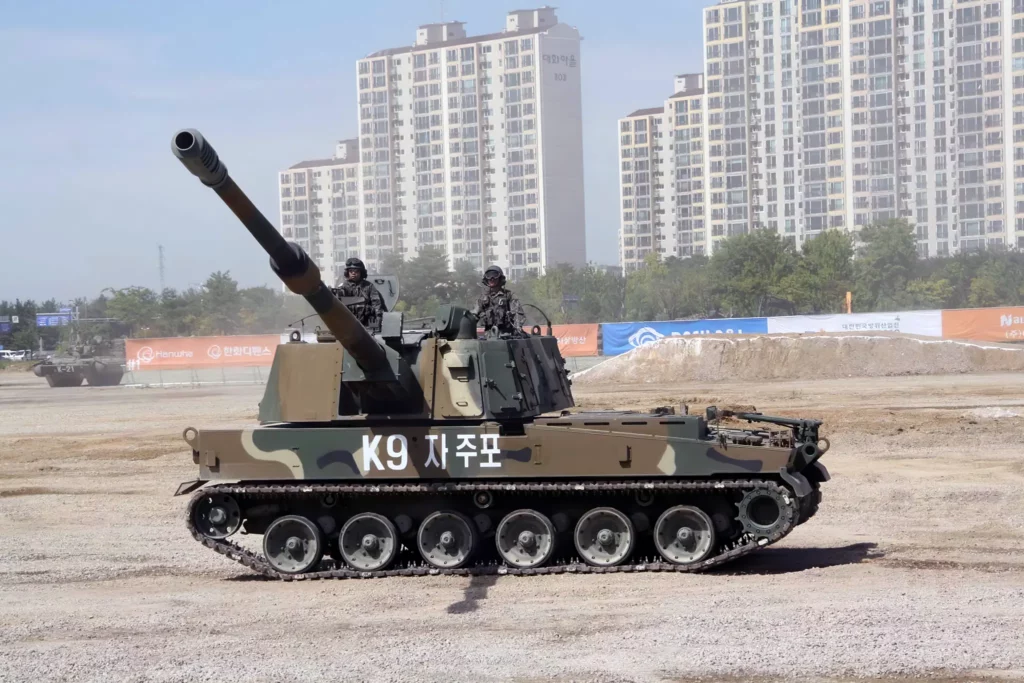 Hanwha adapta el obús K9 Thunder al plan español de artillería moderna