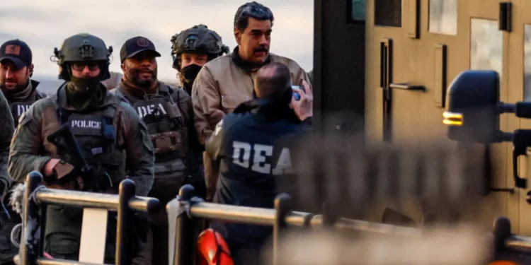 Maduro llevado al tribunal de Nueva York para la primera audiencia desde que fue detenido