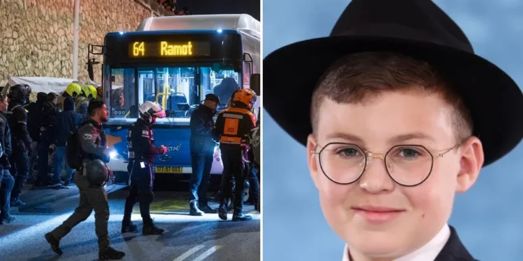 La policía acusará al conductor de autobús que atropelló a un niño haredi de homicidio agravado