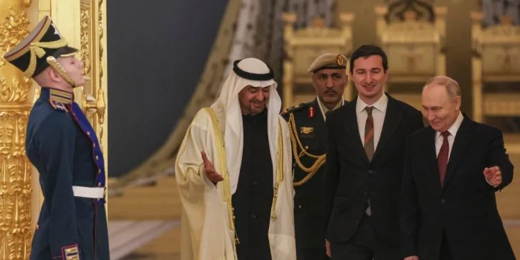 Putin y el presidente de los EAU hablarán de las tensiones con Irán en el Kremlin