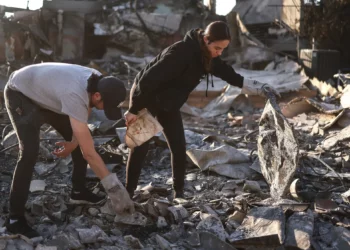 Vandalizan restos de sinagoga de Pasadena con mensajes antisionistas