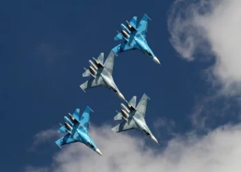 Los Su-27 Flanker salen a cazas a los F-15 Eagle