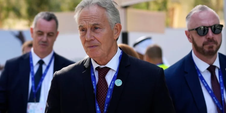 Tony Blair afirma sentirse “honrado” por formar parte de la Junta de Paz de Gaza
