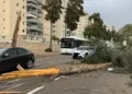 Tormenta con vientos extremos en Israel: un muerto y daños graves