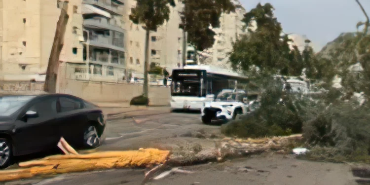 Tormenta con vientos extremos en Israel: un muerto y daños graves