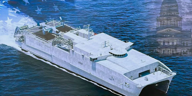 Estados Unidos despliega el USNS Lansing para transportar tropas