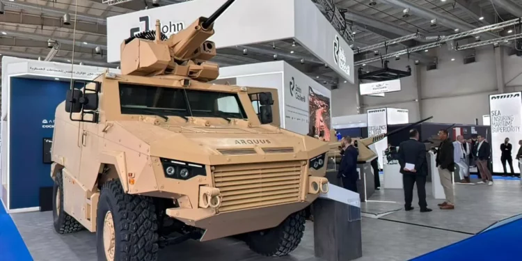 Nuevo blindado de transporte de personal 4x4 basado en el ARQUUS MAV’RX