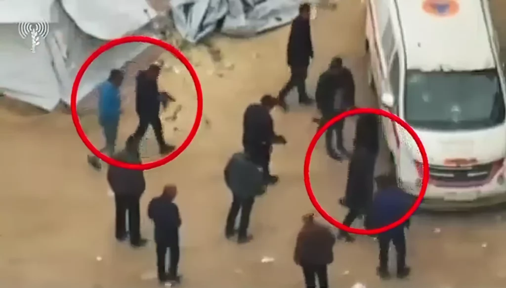 Hamás transporta armas en ambulancias del norte de Gaza