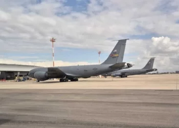 Aviones cisterna y de carga estadounidenses en el aeropuerto Ben Gurión en medio de las tensiones con Irán