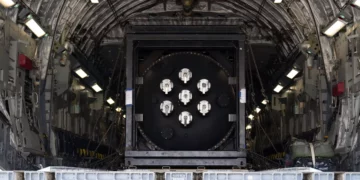 C-17 de EE. UU. trasladó un microreactor nuclear