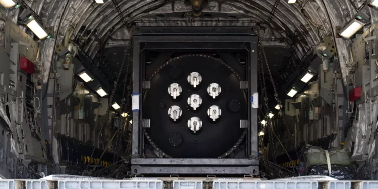 C-17 de EE. UU. trasladó un microreactor nuclear