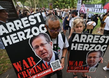 El presidente de Israel en se refirió a los manifestantes que “nos maldicen” en Australia