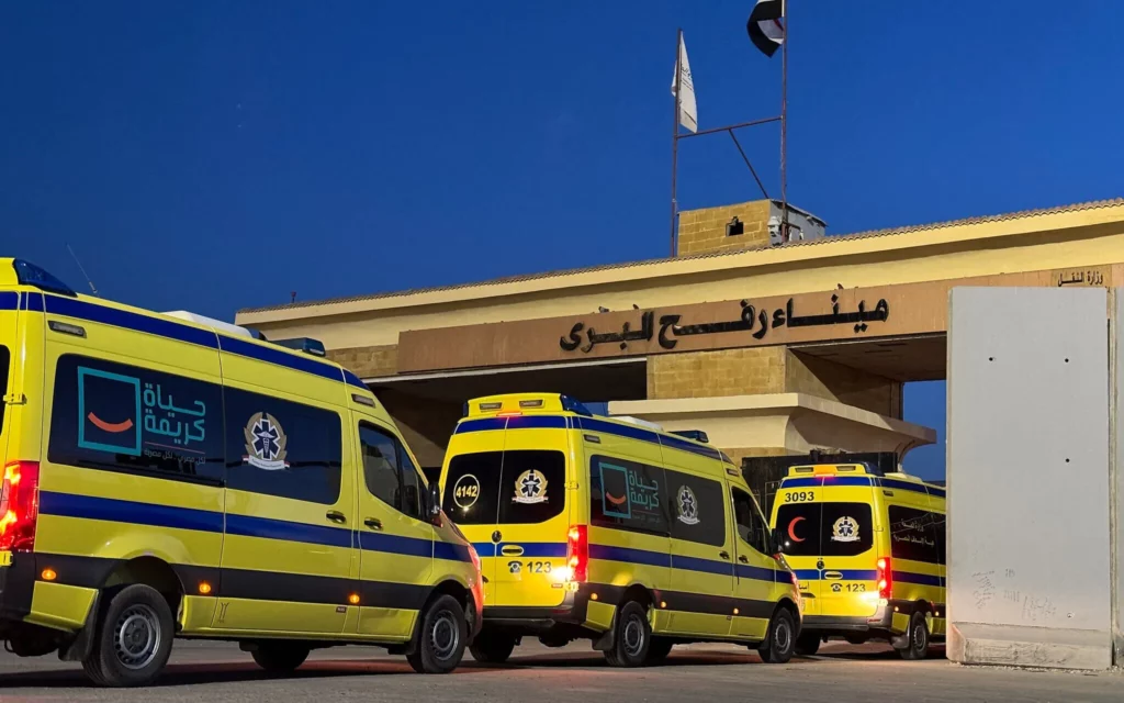 Unas 180 personas salieron de Gaza tras la reapertura parcial de Rafah