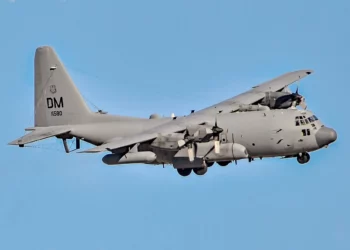 El avión EC-130H Compass Call de EE. UU. en Oriente Medio