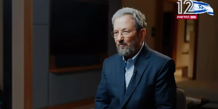 Ehud Barak aborda en Canal 12 sus vínculos con Jeffrey Epstein