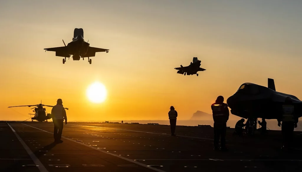 Reino Unido despliega cazas F-35B en Chipre: Alta tensión con Irán