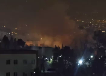 El Ejército de Irán informó un incendio en un cuartel de Teherán