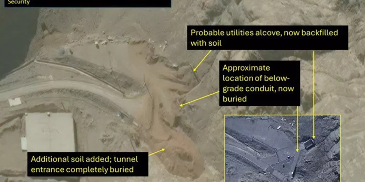 Irán está fortificando su central nuclear de Isfahán