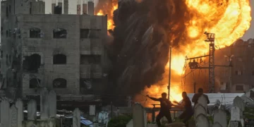 La FDI atacó un depósito de armas de Hamás en la Ciudad de Gaza