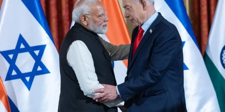 Firma de acuerdos: el primer ministro de la India y Netanyahu celebraron otra reunión
