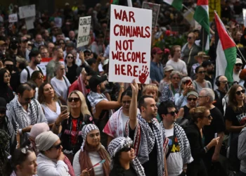 Miles protestan en Australia por la visita del presidente de Israel