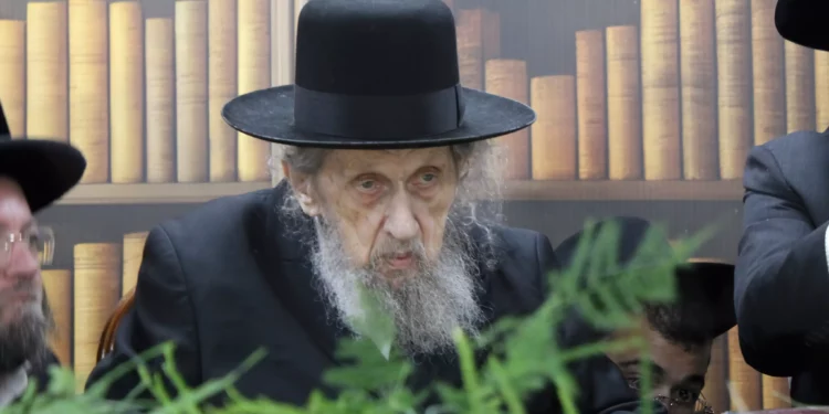 El líder espiritual haredi niega haber incitado a la violencia contra las FDI