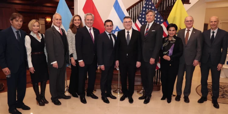 Gideon Sa’ar se reúne en Washington con cancilleres latinoamericanos