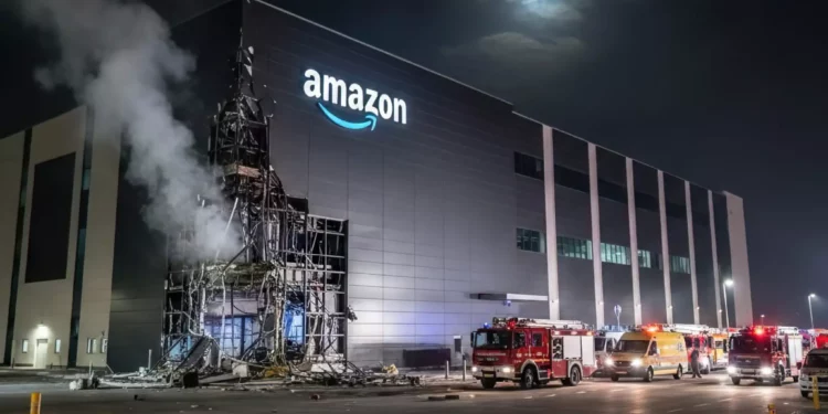 Impacto directo: Centro de datos de Amazon en EAU alcanzada por drones iraníes