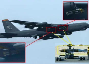 Los bombarderos B-52H sueltan bombas GBU-31 en Irán con “Furia Épica”