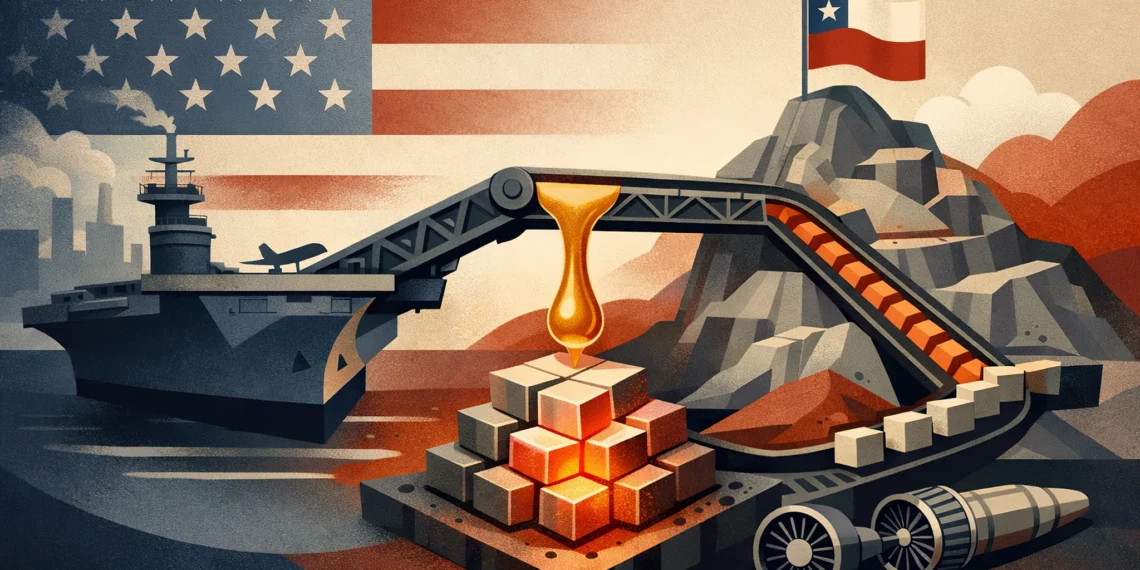 Chile controla el 50% del renio mundial que Estados Unidos necesita